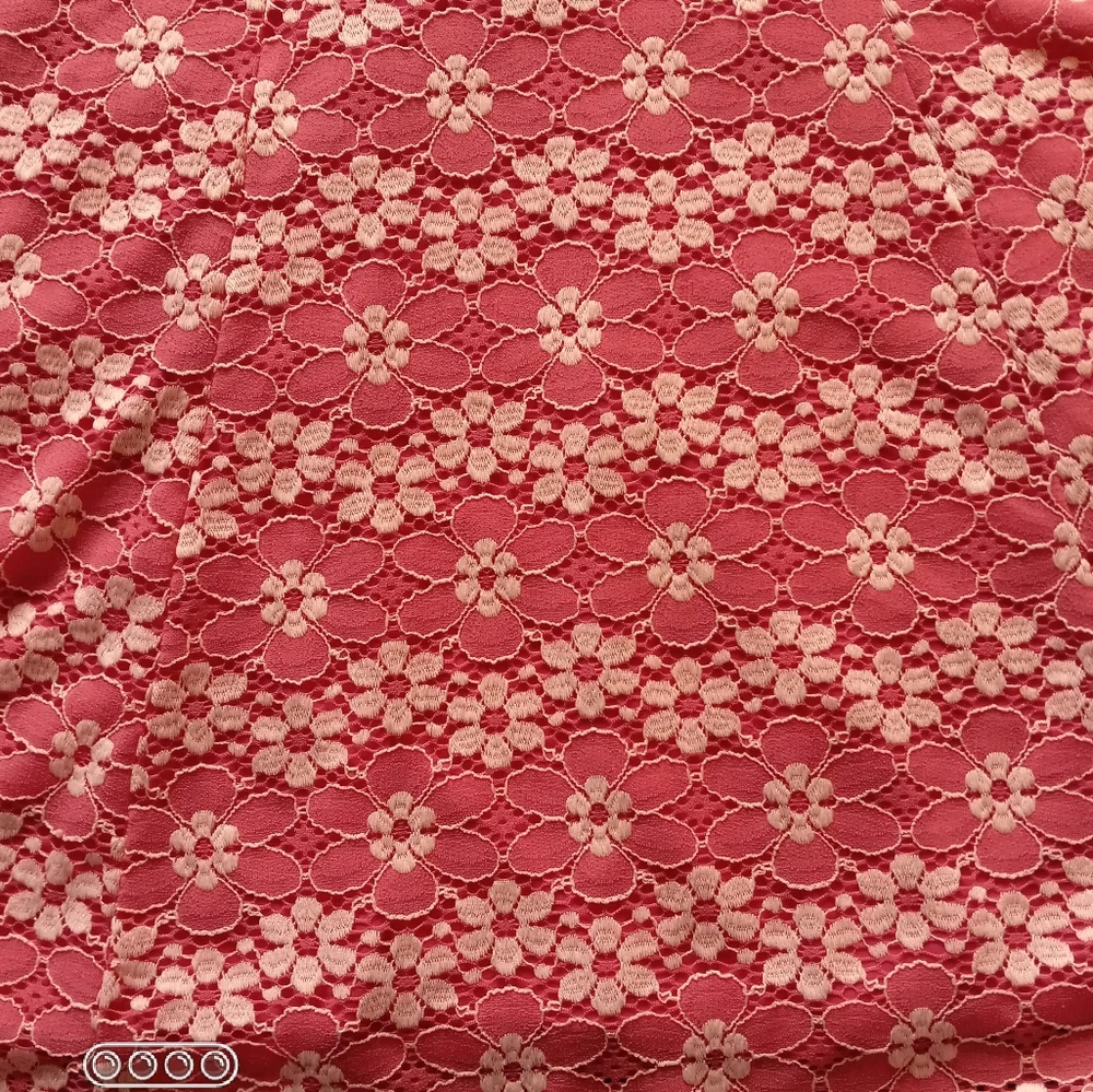 New Directions Pink and White Floral Dress - Picture 7 of 10